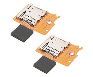 EMSea 2PCS TF SD Card Slot Socket Reader SD Card Reader Board TF SD Card Slot Remplacement Pièce de Réparation Compatible avec Nintendo Switch Carte Mémoire