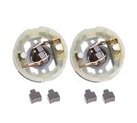 EMSea 2x Porte-balais de carbone pour moteur RS550 et 4x balais de carbone Compatible avec BOSCH Compatible avec MAKITA Compatible avec DEWALT Compatible avec HITACHI