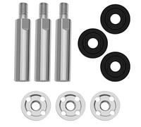 EMSea 3 set de Tige d'extension Meuleuse d'angle de Type 100 avec Plaques de Pression Levier Adaptateur de Machine Polissage de Filetage M10 pour Meuleuse d'angle/Polisseuse de Type 100