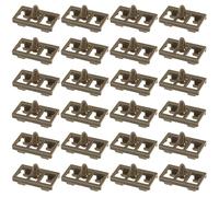EMSea 30pcs Clips de Joint Coupe-Froid de Porte Inférieure Compatible avec X5 E53 51337052945 Clips de Montage Garniture de Joint de Porte Automobile en Plastique Attaches