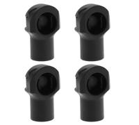 EMSea 4 Pièces Raccord d'extrémité Ressort Connecteur Ressort Hayon Connecteur Ressort Pneumatique Hayon Voiture Plastique Caravanes Conversion Voiture Capot Démarrage M8x10.5mm pour rotule de 10 mm