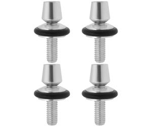 EMSea 4PCS Boulons de Réglage de Levier de Frein V-Brake M6 pour Vélo en Alliage Aluminium Compatible avec Shimano Compatible avec Dia Compe Compatible avec Campagnolo