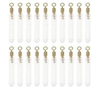 EMSea 50 Adaptateurs de Lot de Flotteur Waggler en Silicone Longueur 21 Mm Adaptés Aux Pieds de Flotteur de 1,2 à 1,8 Mm pour La Pêche à La Carpe La Pêche Au Flotteur Les émerillons de Pêche avec Tube