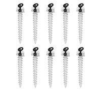 EMSea 50pcs Vis de Leurre de Pêche Vis d'appât Remplacement Pop Up Peg Vis d'appât Accessoires Pêche pour D Rigs Chod Rigs Plates-Formes de Soufflage 27mm / 1.06 Pouces