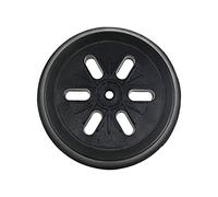 EMSea 6 Pouces 6 Trous Disque de Ponçage Pad Support Ponceuse Crochet et Boucle Disque Auto-adhésif Noir Compatible avec BOSCH GEX 150 GEX 150 AC GEX 150 Turbo
