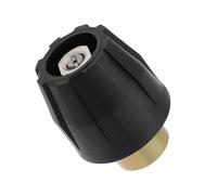 EMSea Accessoire de buse de nettoyeur haute pression 25035 + protection de buse compatible avec Karcher (connecteur rapide 6,35 mm)
