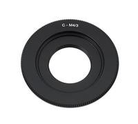EMSea Adaptateur d'objectif d'appareil photo C-M4/3 compatible avec Panasonic M4/3 MFT, noir