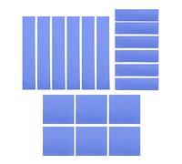 EMSea Assortiment de Tampons Thermiques Ensemble Tailles Assorties pour Refroidissement Conducteur Dissipateur Chaleur Processeur GPU