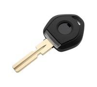 EMSea Boîtier de clé de rechange HU58 compatible avec BMW E31 E39 E38 Z3 E36 E32 E34 avec clé vierge et lampe LED