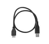 EMSea Câble USB 3.0 Type-A vers Micro-B universel pour disque dur 5 Gbit/s compatible avec Galaxy S5 Note 3 Note Pro 12.2 Câble de charge pour ordinateur personnel Smartphone 30 cm