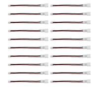 EMSea Connecteur de Batterie à 2 Broches, 20 pièces, Micro JST 1.25SH Femelle à JST-PH 2.0 mâle pour Carte de Chargeur de Batterie RC