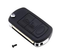 EMSea Coque de e Voiture Pliable à 3 Boutons Coque de Boîtier de Télécommande Intelligente Plier Compatible avec Land Rover Discovery LR3 Range Rover Sport