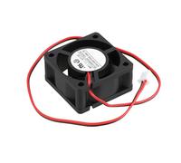 EMSea DFS402012H Ventilateur de refroidissement à 2 fils 12 V CC 1,6 W 40 x 40 x 20 mm Rouge Noir Fil pour équipement électronique