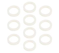 EMSea Lot de 10 Rondelles en Feutre Compatible avec Sage Compatible avec Breville Les Moulins à Café 27 Mm X 20 Mm X 5 Mm Anneau en Feutre BES980BSS BES875UK BCG820BSSUK
