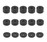 EMSea Lot de 15 entretoises en caoutchouc M8 avec rondelles intercalaires différentes pour amortissement DIY Absorption d'impact 26 x 15 mm 26 x 10 mm 26 x 5 mm 5 unités de chaque taille