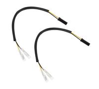 EMSea Lot de 2 adaptateurs pour clignotants de moto à 2 broches compatibles avec Suzuki