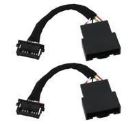 EMSea Lot de 2 adaptateurs pour feux arrière LED 61120153650 compatible avec BMW E46 Coupé 2005 mars
