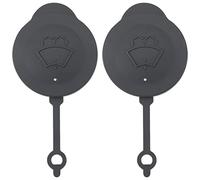 EMSea Lot de 2 Bouchons de Lave-Glace 289131HA3A pour Pare-Brise de Voiture, en Plastique Gris, compatibles avec Micra K13 2011-2016