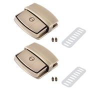 EMSea Lot de 2 Cadenas ¨¤ Torsion en M¨¦tal pour Sacs Et Valises 42 X 42 Mm Couleur Antique