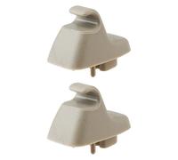 EMSea Lot de 2 Clips de Fixation pour Pare-Soleil de Voiture 1HS09BD1AA Compatible avec Dodge Ram 1500 2500 3500 4500 5500 2009-2019
