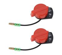 EMSea Lot de 2 interrupteurs d'arrêt à fil unique 36100-ZE1-005 36100-ZE1-015 36100-883-005 compatibles avec Honda G100 G150 G200 G400 GX100