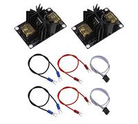 EMSea Lot de 2 modules d'alimentation pour lit Chauffant avec câble d'extension MOS Tube Haute Tension 12 V-50 V pour Accessoires d'imprimante 3D