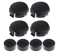EMSea Lot de 2 paires de protections de balais de carbone de rechange OD 19 mm ID 16 mm Épaisseur 8 mm Compatible avec Makita BGA450 BGA452 BPJ140 BPJ180 DGA452