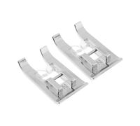 EMSea Lot de 2 pieds presseurs monogrammants (N) de rechange pour point satiné compatibles avec Singer, compatibles avec Brother et la plupart des machines à coudre à tige basse à clipser
