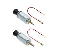 EMSea Lot de 2 prises allume-cigares RH-4001 de style rétro pour voiture classique et moderne 12 V 5 A