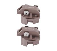 EMSea Lot de 2 Relais de Démarrage de Compresseur de Rechange 10097202 WP10097202 AP6005191 PS11738202 Compatible avec Les Réfrigérateurs Whirlpool