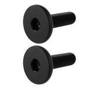 EMSea Lot de 2 vis de broche à 8 cannelures compatibles avec pédalier BMX 19 mm