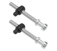 EMSea Lot de 2 vis de réglage M5 x 52 mm pour tendeur de chaîne compatible avec Husqvarna Compatible avec Stihl