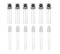 EMSea Lot de 20 paires d'émetteurs-récepteurs 5 mm VS1838B pour appareils électroniques, transistors photo, appareils de communication