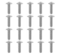 EMSea Lot de 20pcs Vis de Fixation Carénage de Moto M5x16mm Remplacement Compatible avec Honda Compatible avec Yamaha Vis de Fixation Carénage de Moto