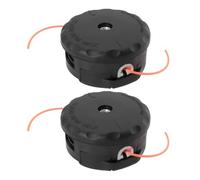 EMSea Lot de 2pcs Têtes de Coupe-bordures M10 x 1,25 LHF de Rechange pour Débroussailleuse sans Fil Compatible avec Dewalt 20 V 60 V DCST922 DCST990 DCST925 Noir