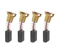 EMSea Lot de 4 balais de charbon 999054 12 x 6 x 5 mm compatibles avec Hitachi DV14DL DV14DSL DV14DMR