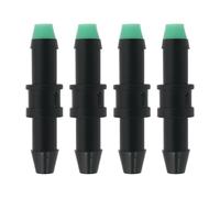 EMSea Lot de 4 Clapets Anti-Retour de 4 Mm pour Syst¨¨me de Lave-Glace Clapet Anti-Retour Unidirectionnel pour Tuyaux de Lave-Glace de Diam¨¨tre Int¨¦Rieur de 4 Mm 0,1 Bar