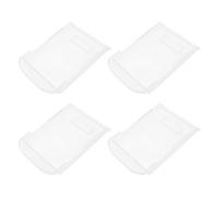 EMSea Lot de 4 housses de protection pour batterie au lithium compatibles avec les modèles Dewalt 18 V/20 V Li-Ion DCB180 DCB182 DCB184 DCB200 DCB201, transparent