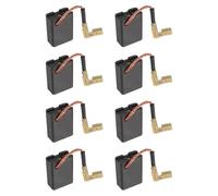 EMSea Lot de 4 Paires de Balais de Charbon à Arrêt Automatique pour Moteur 6,5 X 12 X 16 Mm Compatible avec DeWalt DWE 4214 4215 Les Moteurs