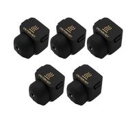 EMSea Lot de 5 Couvre-chaussettes en Silicone 300 °C Haute Température Compatibles avec Les Accessoires D'impression de Remplacement Hotend D'imprimante 3D Bambulab A1 / A1 Mini