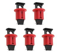 EMSea Lot de 5 disjoncteurs MCB de qualité industrielle pour verrouillage électrique Loto