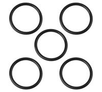 EMSea Lot de 5 joints toriques en caoutchouc pour bouchon de vidange d'huile - 33,5 x 3,55 mm - 93210-347A1 - Compatible avec Yamaha YZF R125 WR125X WR125R