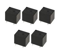 EMSea Lot de 5 Mini Relais de Puissance à 5 Broches SRA-05VDC obines 5 V CC 20 A/10 A 14 V CC 125 V CA Contacts SPDT Relais Automobile PCB Relais à Usage Général
