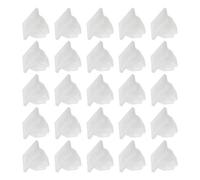 EMSea Lot de 50 œillets extensibles en plastique pour vis de véhicule, compatibles avec les trous de 10 mm, noir pour la plupart des voitures
