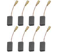 EMSea Lot de 8 balais de carbone double action 5 x 8 x 15 mm compatibles avec Poorboy DA900 DAS6 Pro Power Plus
