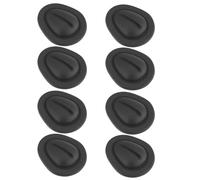 EMSea Lot de 8 porte-gobelets de voiture - Limiteurs de position - 3,6 x 3 x 0,86 cm - Auto-adhésif - Stabilisateur de tasse en silicone - Pour voiture, camion, camping-car
