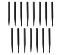 EMSea Pack de 15 Pointes de Fléchettes 30 Mm, Pointes de Rechange 2,3 Mm Lisses en Fer Nickelé pour Fléchettes Glide