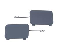 EMSea Paire de Caches de Crochet de Remorquage pour Pare-Chocs Arrière 8R0807449 8R0807450 Compatible avec Audi Q5 08-17