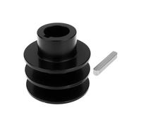 EMSea Poulie de courroie V 20 mm compatible avec Honda 168F 170F GX110 GX120 Noir