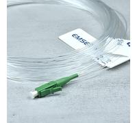EMSECKO Câble Fibre Optique LC/APC à LC/APC - Câble Patch Invisible Monomode pour Réseaux Domestiques FTTH - Longueur 20M